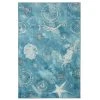 Coastal Splash Aqua 5 ft. x 8 ft. Area Rug by Mohawk Home 2 Coastal Splash Aqua 5 ft. x 8 ft. Area Rug by Mohawk Home -Mohawk Home Sales aqua mohawk home area rugs 048035 64 1000