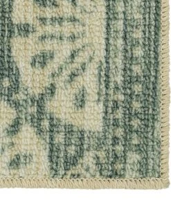 Sand Dollar Aqua 1 ft. 8 in. x 2 ft. 10 in. Medallion Machine Washable Area Rug by Mohawk Home -Mohawk Home Sales aqua mohawk home area rugs 549121 4f 1000