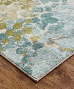 Radiance Aqua 4 ft. x 5 ft. Machine Washable Floral Area Rug by Mohawk Home -Mohawk Home Sales aqua mohawk home area rugs 681692 40 1000