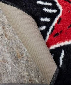 Hopscotch Black 7 ft. 6 in. x 10 ft. Whimsical Area Rug by Mohawk Home -Mohawk Home Sales black mohawk home kids rugs 627843 1d 1000