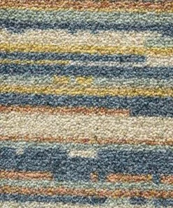 Santos Blue 8 ft. x 10 ft. Striped Area Rug by Mohawk Home -Mohawk Home Sales blue mohawk home area rugs 047250 1d 1000
