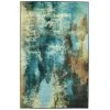 Glacier Water Blue 8 ft. x 10 ft. Abstract Area Rug by Mohawk Home -Mohawk Home Sales blue mohawk home area rugs 049063 64 1000