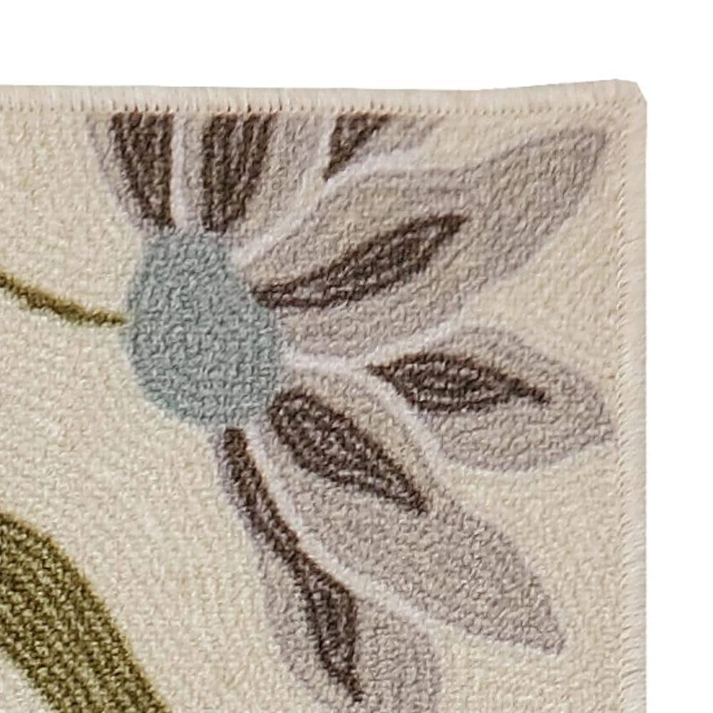 Clarita Blue 5 ft. x 8 ft. Floral Area Rug by Mohawk Home 6 Clarita Blue 5 ft. x 8 ft. Floral Area Rug by Mohawk Home - Image 4