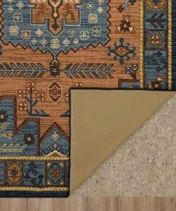 Tenby Blue 6 ft. x 9 ft. Area Rug by Mohawk Home -Mohawk Home Sales blue mohawk home area rugs 820497 66 1000