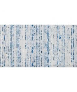 Cerulean Blue 20 in. x 42 in. Kitchen Mat by Mohawk Home