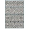 Tahoe Quilt Blue 8 ft. x 10 ft. Geometric Indoor/Outdoor Area Rug by Mohawk Home -Mohawk Home Sales blue mohawk home outdoor rugs 791278 64 1000