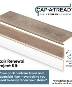 Boca De Yuma 1-11/16 in. T x 12-1/8 in. W x 47 in. L for Stairs 1 in. T Stair Tread and Reversible Riser Kit by Cap A Tread -Mohawk Home Sales boca de yuma cap a tread vinyl stair treads 01c077214 c3 1000