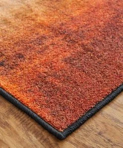 Rustburn Brown 8 ft. x 10 ft. Abstract Area Rug by Mohawk Home -Mohawk Home Sales brown mohawk home area rugs 049162 77 1000