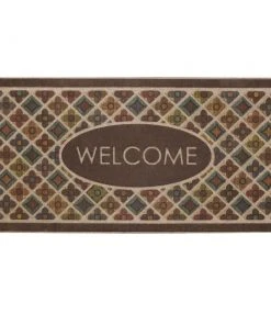 Flowery Tiles 24 in. x 48 in. Ornamental Entry Mat by Mohawk Home