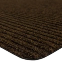 Striped Utility Mat Brown Indoor/Outdoor 24 in. x 60 in. Utility Door Mat by Mohawk Home -Mohawk Home Sales brown mohawk home door mats 824655 1d 1000