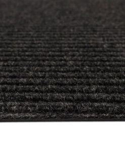 Striped Utility Mat Charcoal Indoor/Outdoor 24 in. x 36 in. Utility Door Mat by Mohawk Home -Mohawk Home Sales charcoal mohawk home door mats 824587 40 1000