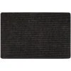 Striped Utility Mat Charcoal Indoor/Outdoor 24 in. x 36 in. Utility Door Mat by Mohawk Home 1 Striped Utility Mat Charcoal Indoor/Outdoor 24 in. x 36 in. Utility Door Mat by Mohawk Home -Mohawk Home Sales charcoal mohawk home door mats 824587 64 1000