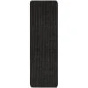 Striped Utility Mat Charcoal Indoor/Outdoor 24 in. x 72 in. Utility Door Mat by Mohawk Home