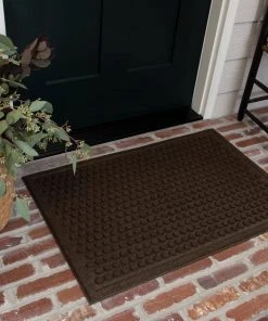 Dots Chocolate 36 in. x 48 in. Impressions Door Mat by Mohawk Home 13 Dots Chocolate 36 in. x 48 in. Impressions Door Mat by Mohawk Home -Mohawk Home Sales chocolate mohawk home door mats 476458 31 1000