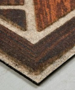 Ornamental Brick 24 in. x 48 in. Door Mat by Mohawk Home -Mohawk Home Sales chocolate mohawk home door mats 621377 4f 1000