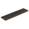 Choice Oak/Black Willow 47 in. L x 12-1/8 in. W x 1-11/16 in. T Vinyl Overlay Left Return for Stairs 1 in. T by Cap A Tread -Mohawk Home Sales choice oak black willow cap a tread vinyl stair treads 016273690 64 1000
