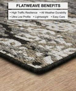 Marbella Dark Grey 5 ft. 3 in. x 7 ft. 6 in. Ikat Indoor/Outdoor Area Rug by Mohawk Home 20 Marbella Dark Grey 5 ft. 3 in. x 7 ft. 6 in. Ikat Indoor/Outdoor Area Rug by Mohawk Home -Mohawk Home Sales dark grey mohawk home outdoor rugs 791568 1d 1000