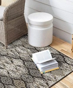 Marbella Dark Grey 5 ft. 3 in. x 7 ft. 6 in. Ikat Indoor/Outdoor Area Rug by Mohawk Home 18 Marbella Dark Grey 5 ft. 3 in. x 7 ft. 6 in. Ikat Indoor/Outdoor Area Rug by Mohawk Home -Mohawk Home Sales dark grey mohawk home outdoor rugs 791568 40 1000