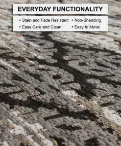 Marbella Dark Grey 5 ft. 3 in. x 7 ft. 6 in. Ikat Indoor/Outdoor Area Rug by Mohawk Home 21 Marbella Dark Grey 5 ft. 3 in. x 7 ft. 6 in. Ikat Indoor/Outdoor Area Rug by Mohawk Home -Mohawk Home Sales dark grey mohawk home outdoor rugs 791568 66 1000