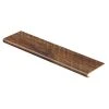 Distressed Brown Hickory 47 in. Long x 12-1/8 in. Wide x 1-11/16 in. Thick Laminate to Cover Stairs 1 in. Thick by Cap A Tread 2 Distressed Brown Hickory 47 in. Long x 12-1/8 in. Wide x 1-11/16 in. Thick Laminate to Cover Stairs 1 in. Thick by Cap A Tread -Mohawk Home Sales distressed brown hickory cap a tread laminate stair treads 016071525 64 1000