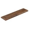 Distressed Brown Hickory 47 in. Lx12-1/8 in. Dx 1-11/16 in. H Laminate Left Return to Cover Stairs 1 in. Thick by Cap A Tread -Mohawk Home Sales distressed brown hickory cap a tread laminate stair treads 016271525 64 1000