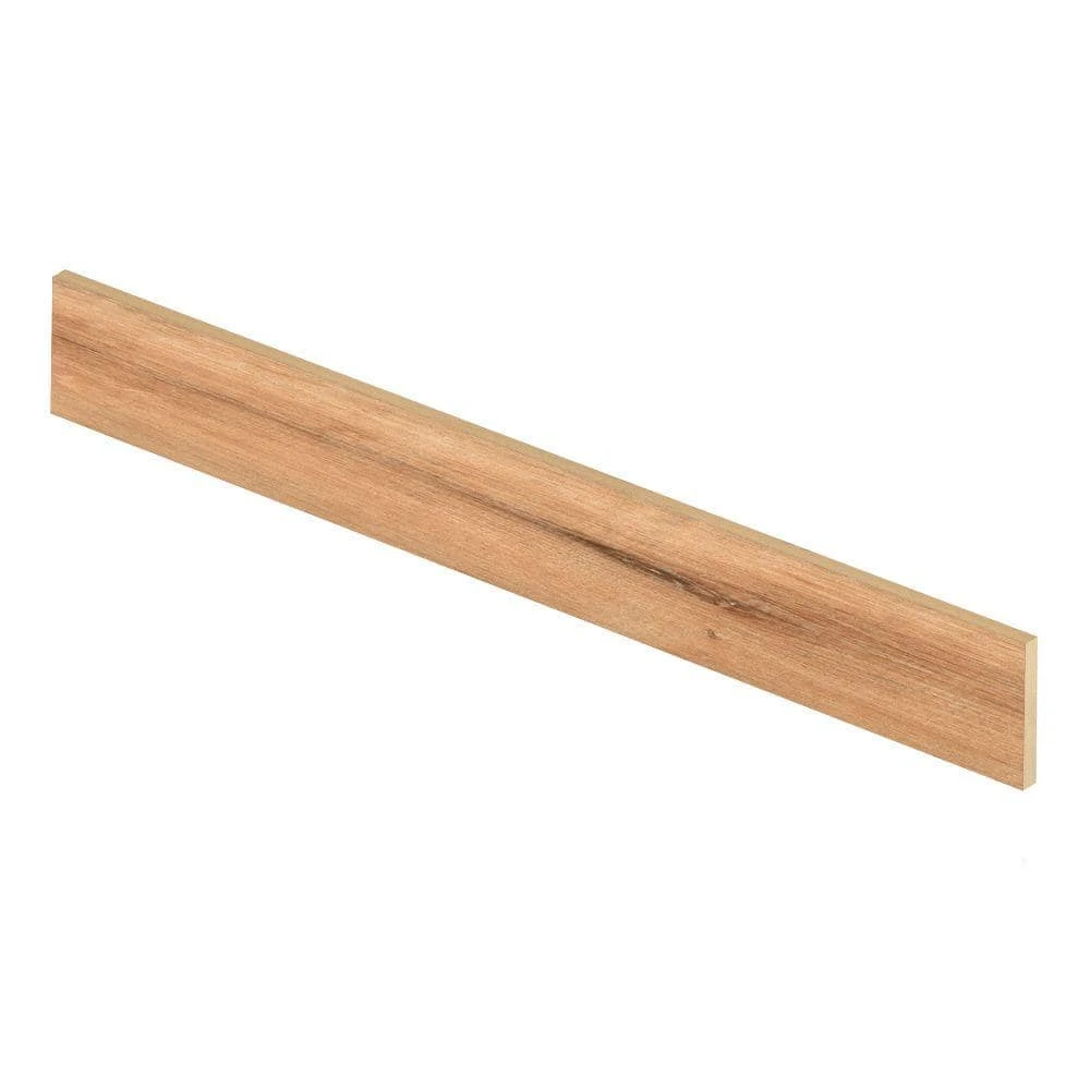 Fresh Oak/Elk Wood 47 in. Length x 1/2 in. Deep x 7-3/8 in. Height Vinyl Riser to be Used with Cap A Tread 3 Fresh Oak/Elk Wood 47 in. Length x 1/2 in. Deep x 7-3/8 in. Height Vinyl Riser to be Used with Cap A Tread