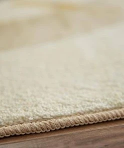 Mirrored Rings Gold 8 ft. x 10 ft. Geometric Area Rug by Mohawk Home -Mohawk Home Sales gold mohawk home area rugs 045881 40 1000