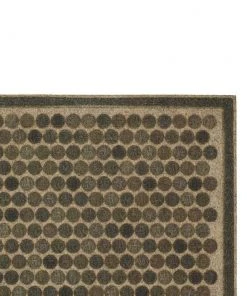 Colorful Dots Gray 18 in. x 30 in. Ornamental Entry Mat by Mohawk Home -Mohawk Home Sales gray mohawk home door mats 524494 4f 1000