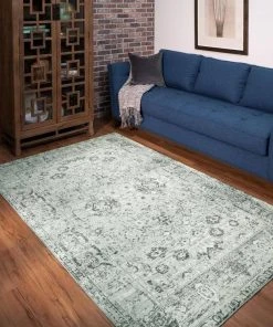 Henrietta Grey 8 ft. x 10 ft. Distressed Area Rug by Mohawk Home -Mohawk Home Sales grey mohawk home area rugs 108531 1f 1000