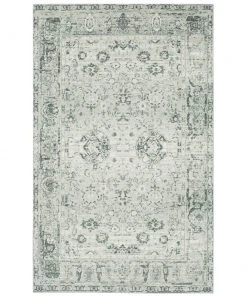 Henrietta Grey 8 ft. x 10 ft. Distressed Area Rug by Mohawk Home