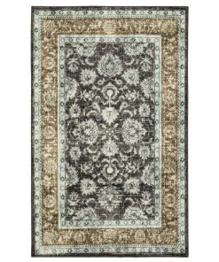 Worcester Grey 9 ft. x 12 ft. Oriental Area Rug by Mohawk Home