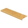 Haley Oak 47 in. L x 12-1/8 in. W x 2-3/16 in. T Laminate to Cover Stairs 1-1/8 in. T to 1-3/4 in. T by Cap A Tread -Mohawk Home Sales haley oak cap a tread laminate stair treads 016a71757 64 1000