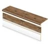 Heirloom Pine Stair Tread and Reversible Riser Kit 47 in. L x 12-1/8 in. W x 1-11/16 in. T for Stairs 1 in. Thick by Cap A Tread -Mohawk Home Sales heirloom pine cap a tread vinyl stair treads 01c073693 64 1000