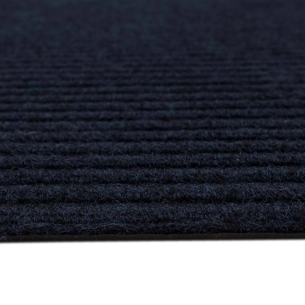 Striped Utility Mat Indigo Indoor/Outdoor 24 in. x 36 in. Utility Door Mat by Mohawk Home 5 Striped Utility Mat Indigo Indoor/Outdoor 24 in. x 36 in. Utility Door Mat by Mohawk Home - Image 3