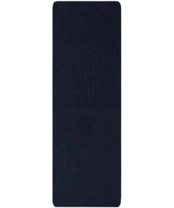 Striped Utility Mat Indigo Indoor/Outdoor 24 in. x 72 in. Utility Door Mat by Mohawk Home