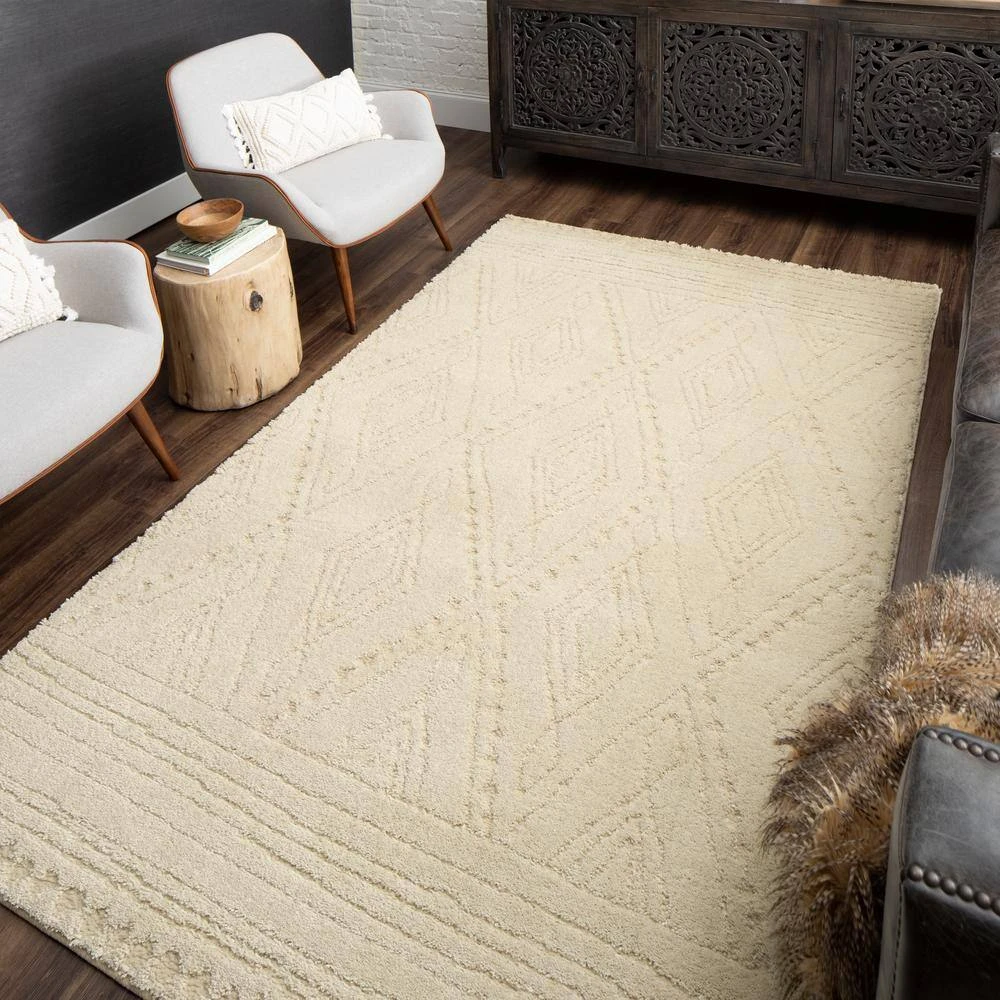 Vado Ivory 10 ft. x 14 ft. Geometric Area Rug by Mohawk Home 14 Vado Ivory 10 ft. x 14 ft. Geometric Area Rug by Mohawk Home - Image 12