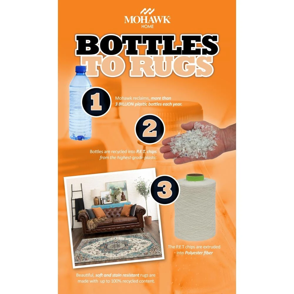 Vado Ivory 10 ft. x 14 ft. Geometric Area Rug by Mohawk Home 11 Vado Ivory 10 ft. x 14 ft. Geometric Area Rug by Mohawk Home - Image 9