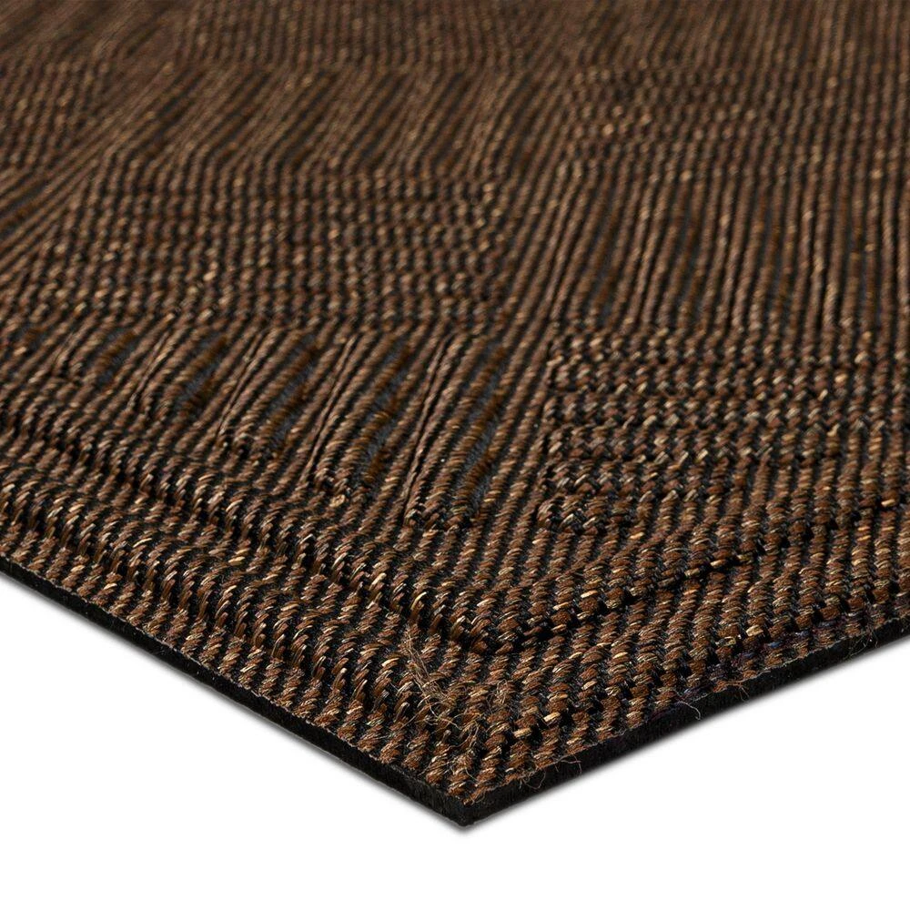 Parquet Impressions Jacquard Copper 24 in. x 36 in. Recycled Rubber Indoor/Outdoor Door Mat by Mohawk Home 6 Parquet Impressions Jacquard Copper 24 in. x 36 in. Recycled Rubber Indoor/Outdoor Door Mat by Mohawk Home - Image 4