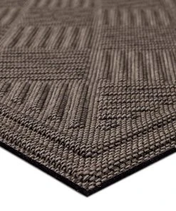 Parquet Impressions Jacquard Flagstone 36 in. x 60 in. Recycled Rubber Indoor/Outdoor Door Mat by Mohawk Home -Mohawk Home Sales jacquard flagstone mohawk home door mats 757311 1d 1000