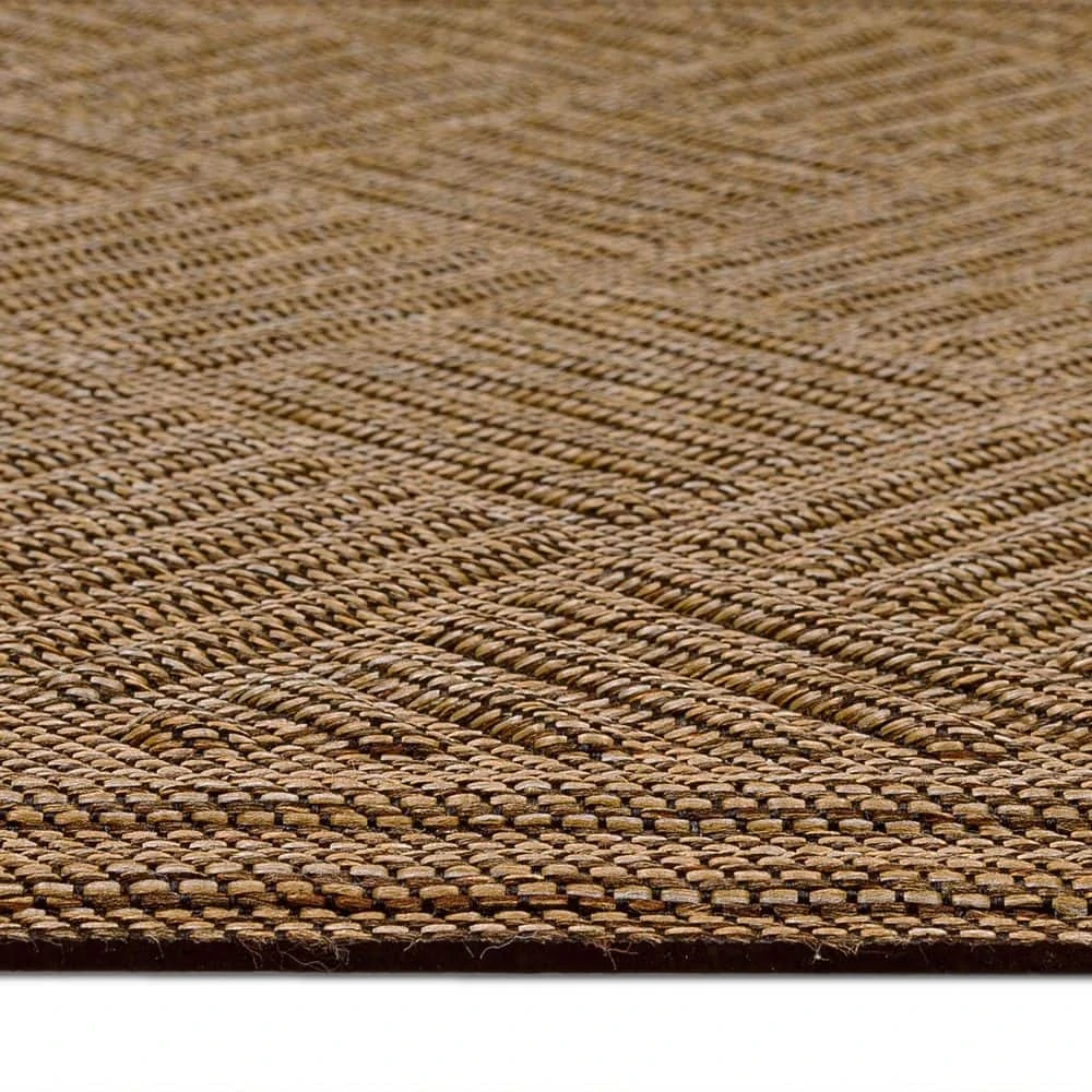 Parquet Impressions Jacquard Safari 24 in. x 36 in. Recycled Rubber Indoor/Outdoor Door Mat by Mohawk Home 5 Parquet Impressions Jacquard Safari 24 in. x 36 in. Recycled Rubber Indoor/Outdoor Door Mat by Mohawk Home - Image 3