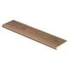 Lakeshore Pecan 47 in. L x 12-1/8 in. D x 2-3/16 in. H Laminate to Cover Stairs 1-1/8 in. to 1-3/4 in. Thick by Cap A Tread -Mohawk Home Sales lakeshore pecan cap a tread laminate stair treads 016a71654 64 1000