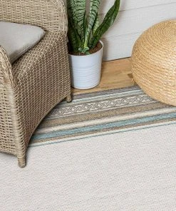Seaside Border Light Grey 8 ft. x 10 ft. Geometric Indoor/Outdoor Area Rug by Mohawk Home -Mohawk Home Sales light grey mohawk home outdoor rugs 790271 31 1000