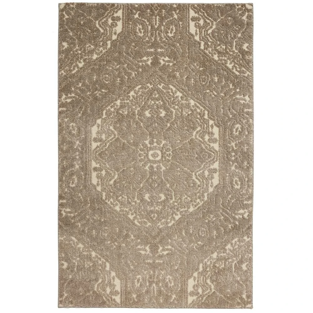 Francesca Linen 10 ft. x 14 ft. Shag Area Rug by Mohawk Home 3 Francesca Linen 10 ft. x 14 ft. Shag Area Rug by Mohawk Home