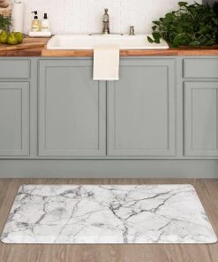 Serene Marble 20 in. x 42 in. Kitchen Mat by Mohawk Home -Mohawk Home Sales marble mohawk home kitchen mats 760526 31 1000