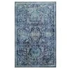 Elizabeth Medium Blue 9 ft. x 12 ft. Distressed Area Rug by Mohawk Home -Mohawk Home Sales medium blue mohawk home area rugs 142931 64 1000