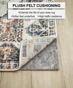 8 ft. x 10 ft. 1/4 in. Dual Surface Rug Pad by Mohawk Home -Mohawk Home Sales mohawk home rug pads 329679 4f 1000