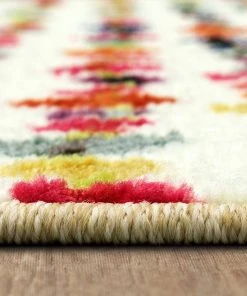 Delerus Multi 7 ft. 6 in. x 10 ft. Geometric Area Rug by Mohawk Home -Mohawk Home Sales multi mohawk home area rugs 003713 40 1000