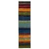 Rainbow Multi 2 ft. x 8 ft. Machine Washable Striped Runner Rug by Mohawk Home -Mohawk Home Sales multi mohawk home area rugs 183288 64 1000