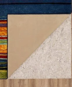 Rainbow Multi 2 ft. x 8 ft. Machine Washable Striped Runner Rug by Mohawk Home -Mohawk Home Sales multi mohawk home area rugs 183288 66 1000