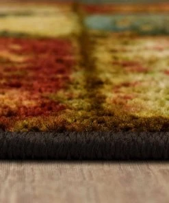 Artifact Panel Multi 3 ft. x 4 ft. Machine Washable Patchwork Area Rug by Mohawk Home -Mohawk Home Sales multi mohawk home area rugs 333300 c3 1000